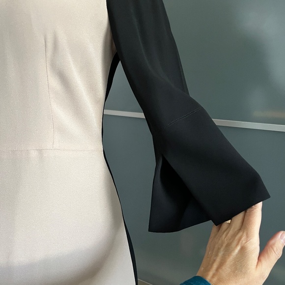 Marni Black and Light Pink Color Blocked Cocktail Dress – IT42/US 6 - Picture 6 of 16